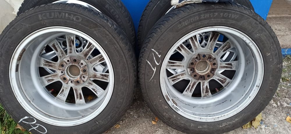 Koła 17" BMW (f10-f11) 5×120 z oponami wielosezon