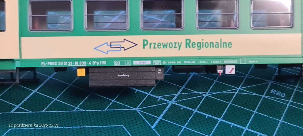 H0 Wagon osobowy typu 120A "PR" Piko 96645 Nowy