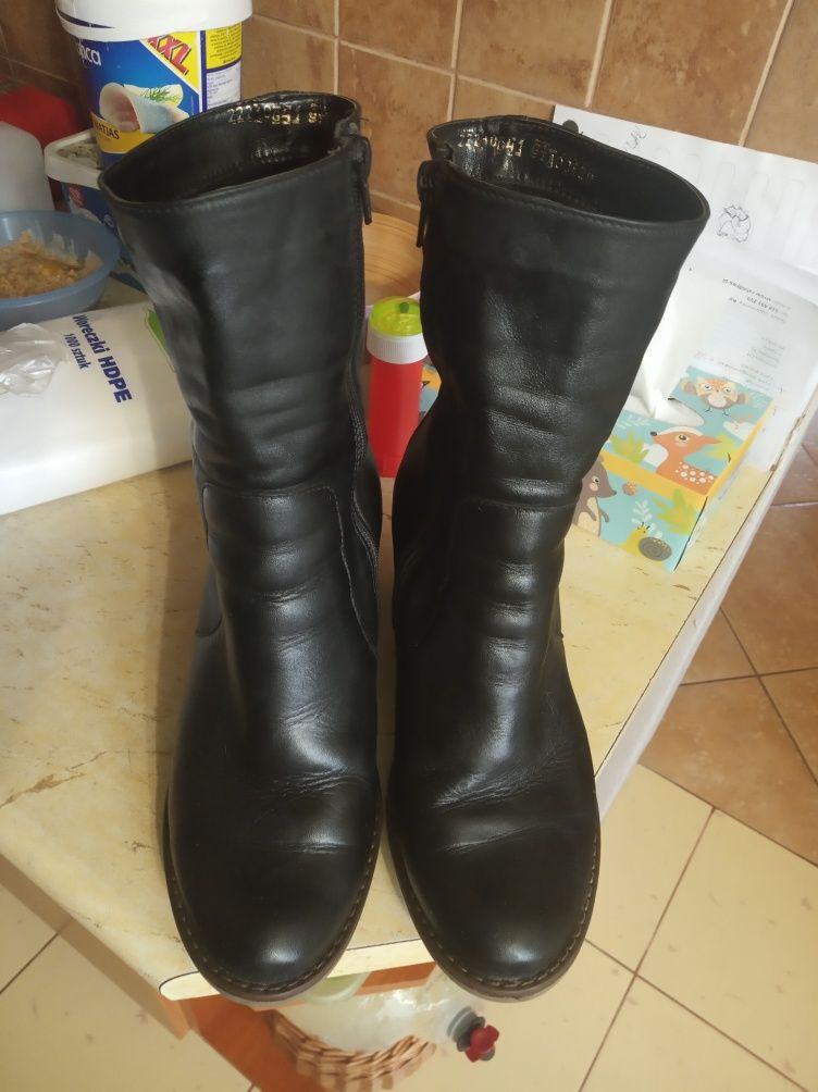 Botki buty 40 41 na szeroką stopę