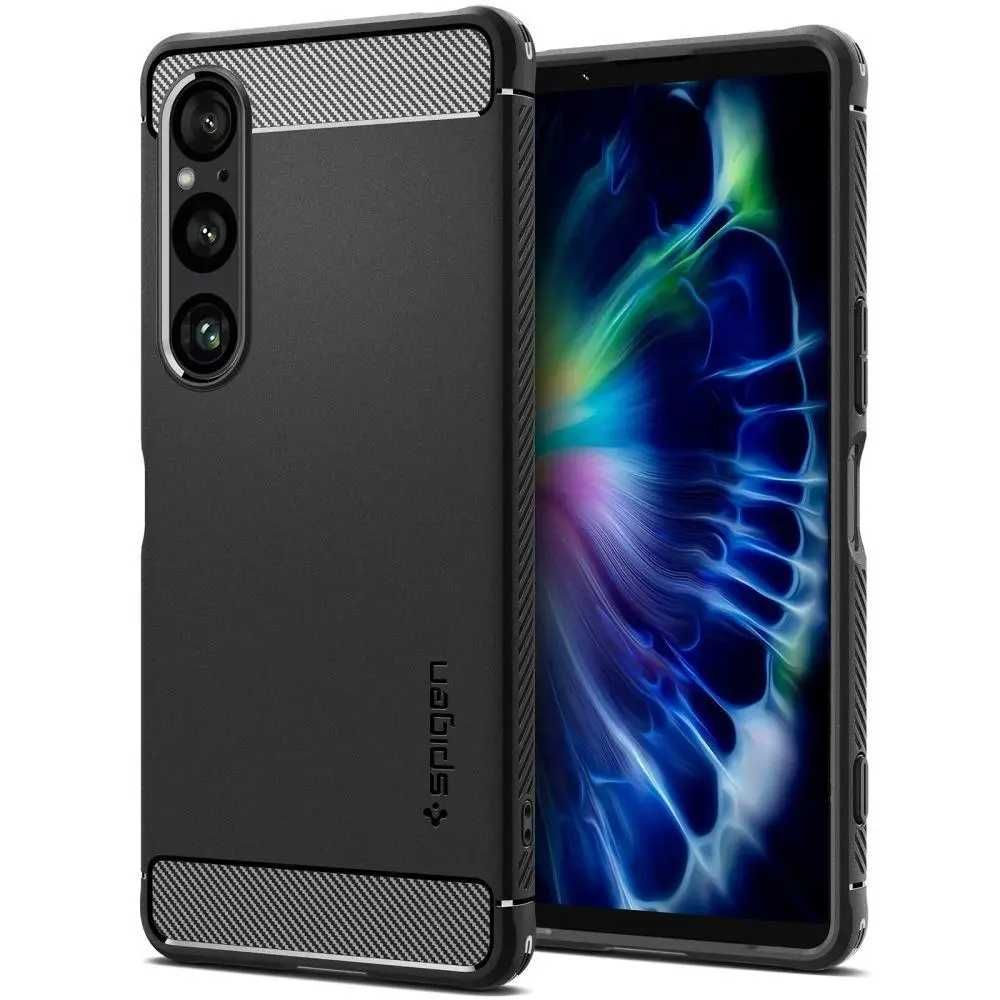 Чехол Spigen Rugged Armor для Sony Xperia 1 VI Matte Black