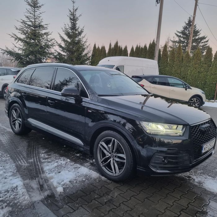 Audi Q7 3.0 TDI 272KM -- Salon Polska -- Bezwypadkowy -- Po serwisie