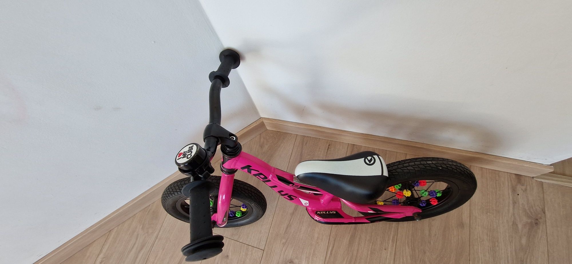 Rowerek rower  biegowy kellys 12 różowy