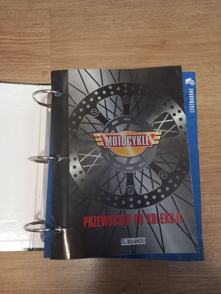 Motocykle segregator kolekcjonerski