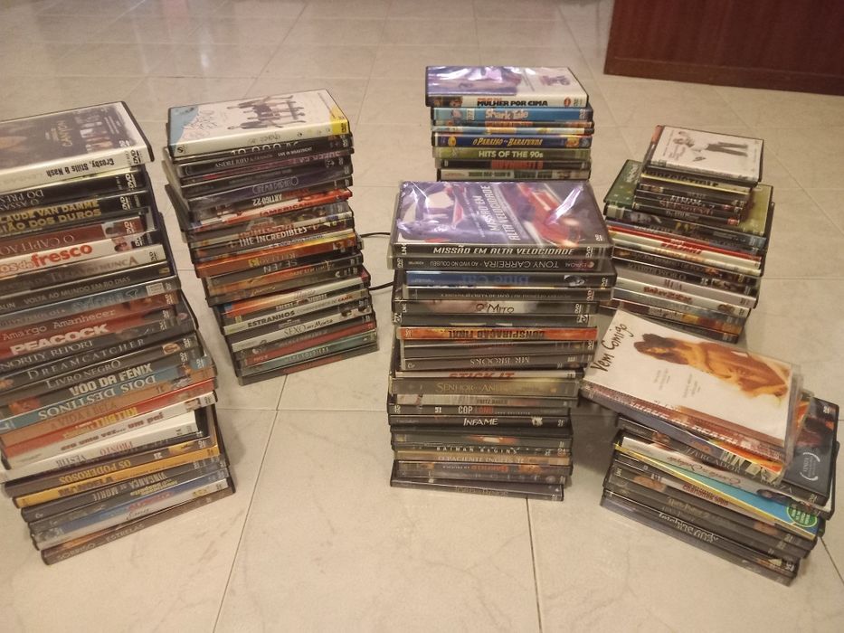 Dvd com 135 filmes