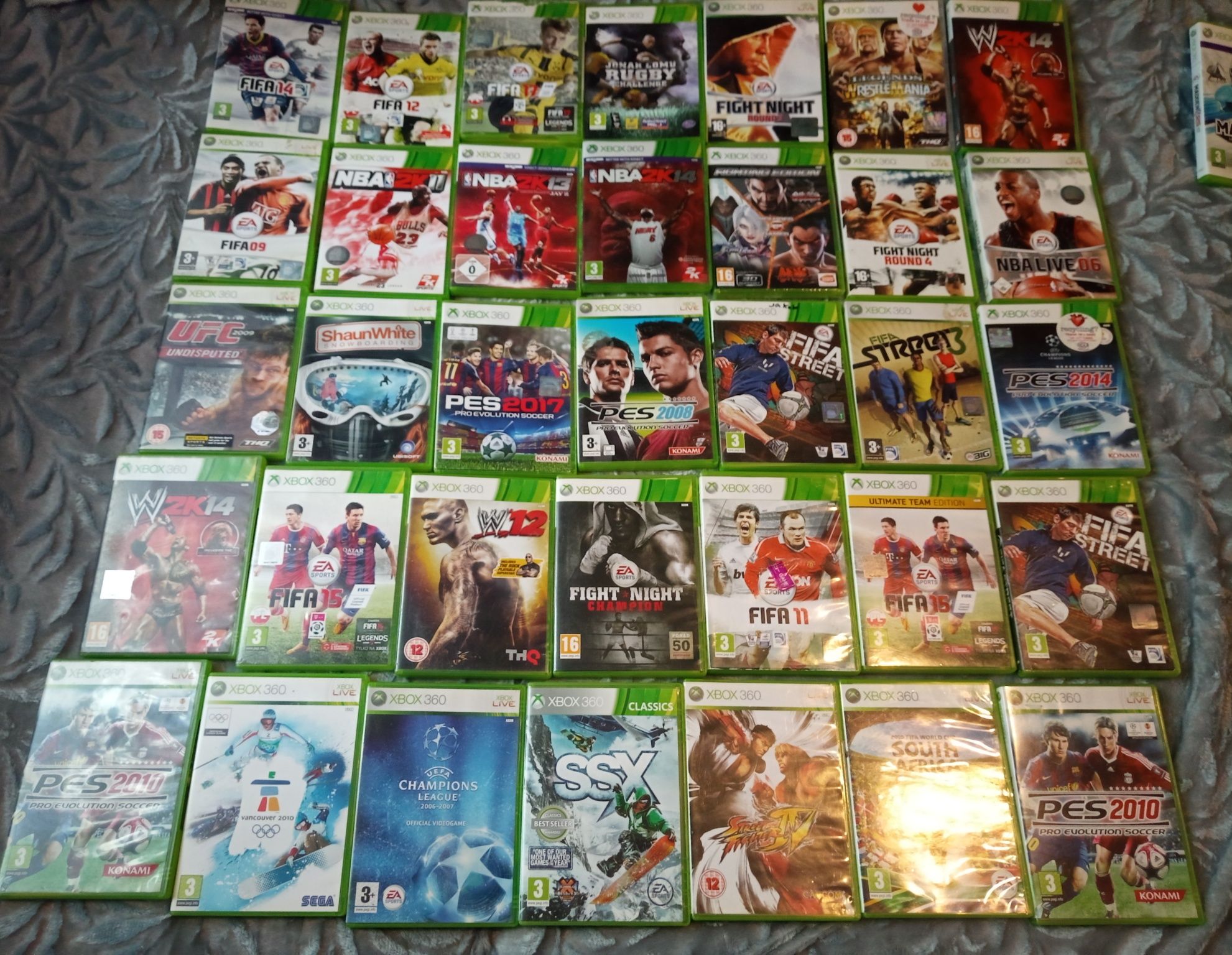 Sprzedam gry na konsole Xbox 360