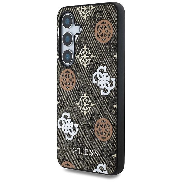 Etui Guess 4G Printed Colored Peony Pattern MagSafe do Samsung Galaxy