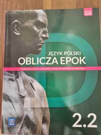 Oblicza epok,język polski 2.2