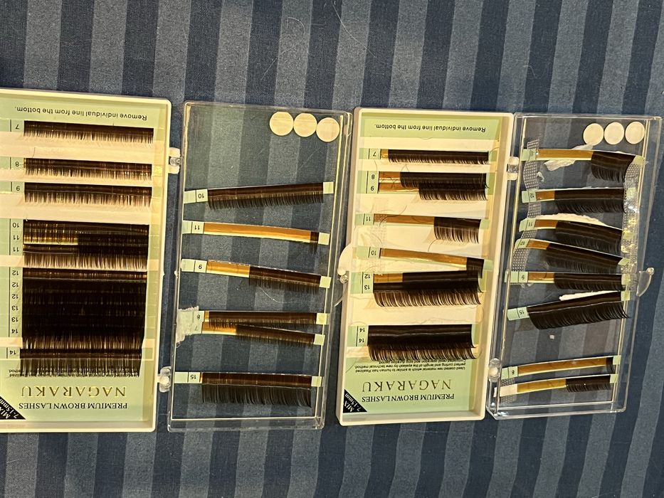 Вії та пінцети для нарощування