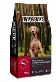 Sucha karma dla psów Lecker 10 kg
