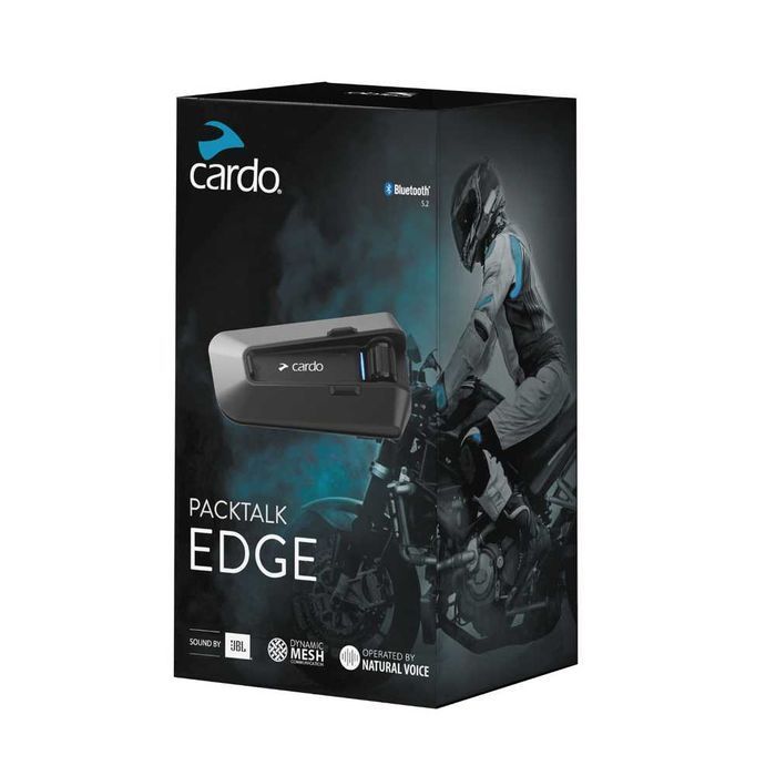 Interkom motocyklowy CARDO Packtalk Edge DUO na dwa kaski. MESH