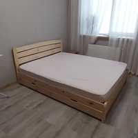Ліжко з натурального дерева