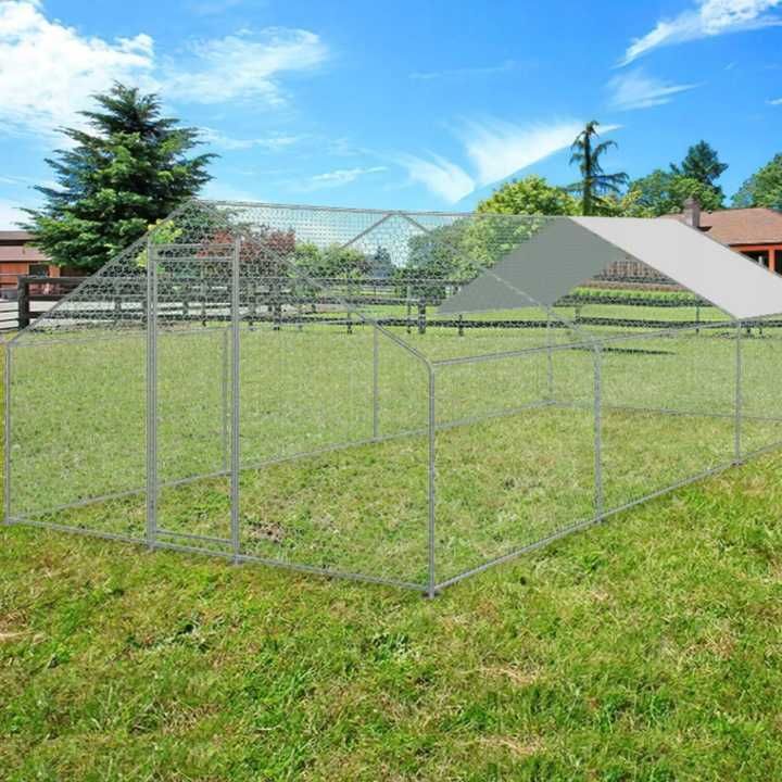 Woliera Dla zwierząt Kur Kaczek Króliki Zagroda Wybieg 3x2/3x3/3x6/3x8