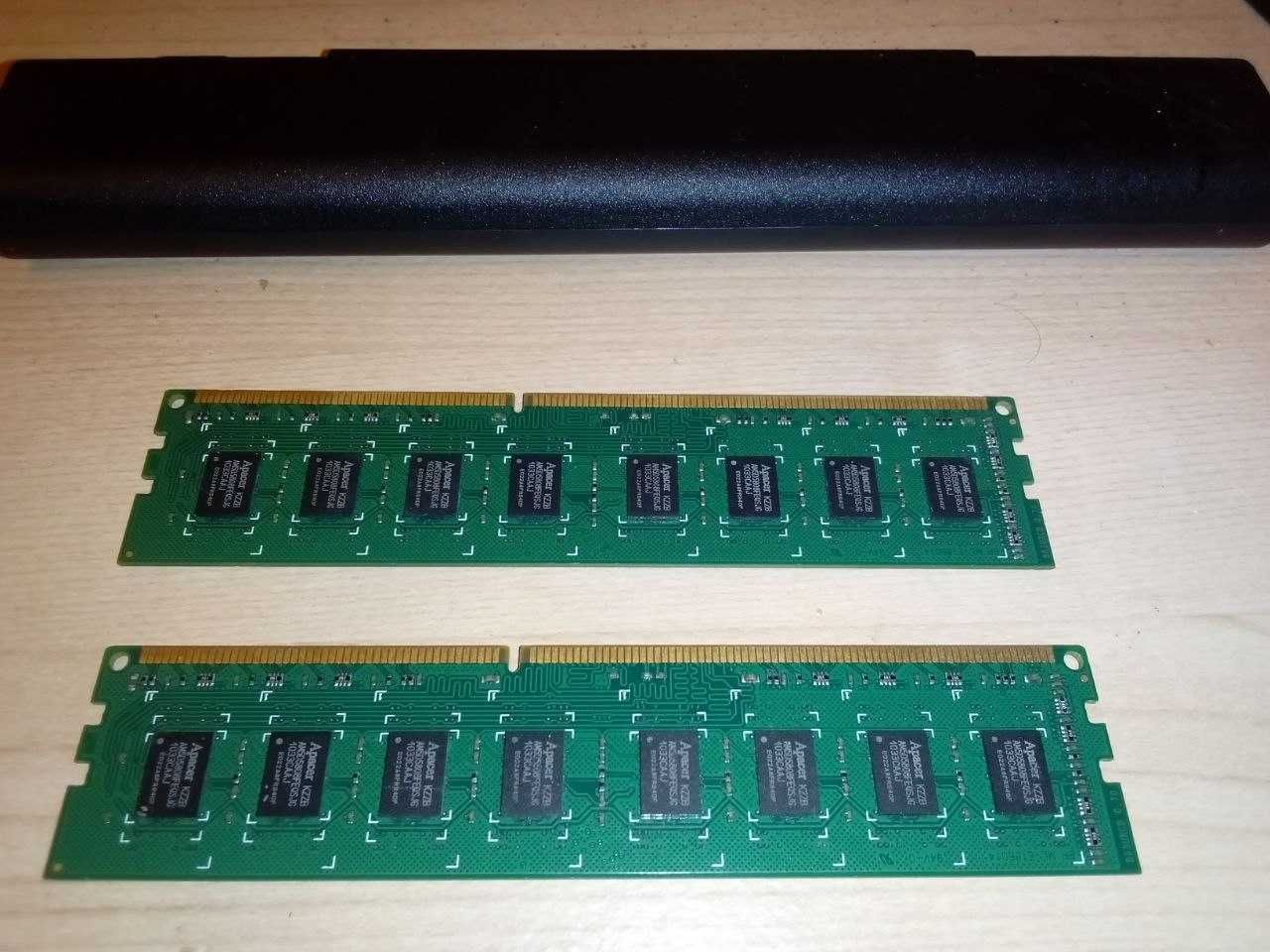 Memorias DDR3 1600 2gb x2