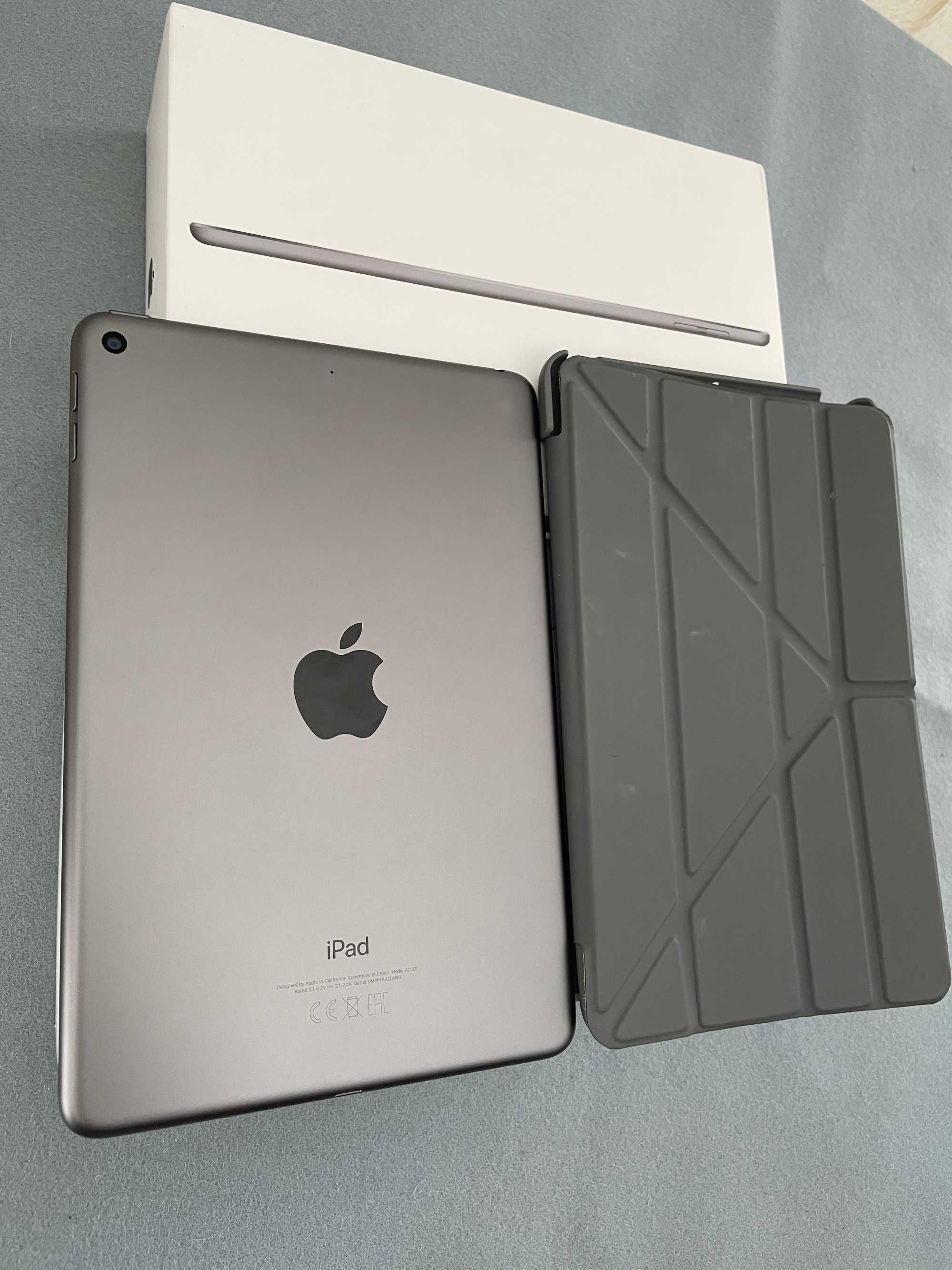 IGŁA iPad Mini 5 64GB wifi szary z pudełkiem i etui