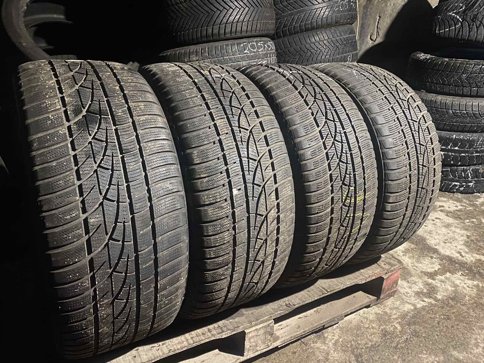 245.50.18 Hankook 4шт зима БУ склад шины резина из Европы 50 R18 RFT