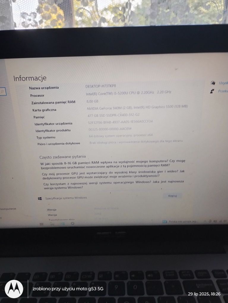Laptop asus f555l x55lb