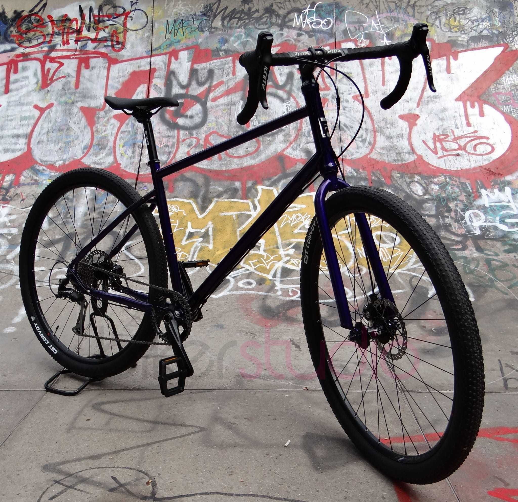 Rower FIXED WARSAW Gravel Pan Kleks (1/9) wygodny wyprawowy gravel