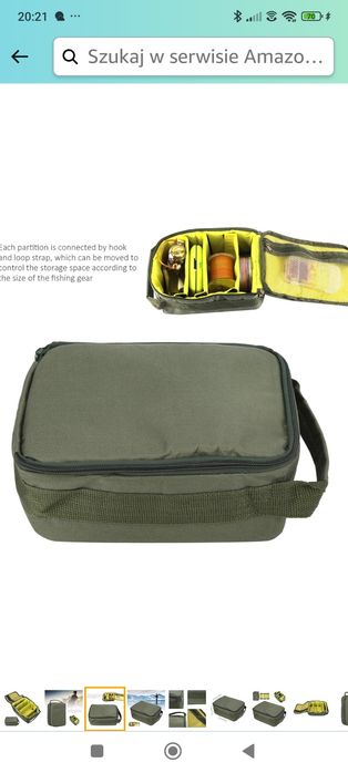 Sztywna Torba Ołowiowo-bitowa Z 3 Przegródkami Torba Na Karpia