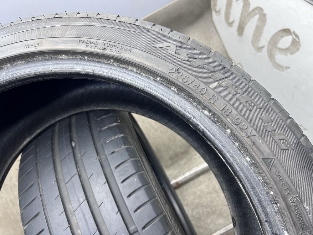Шини 6мм літо 225 40 R18 Apollo Aspire 46 резина 2шт пара літні