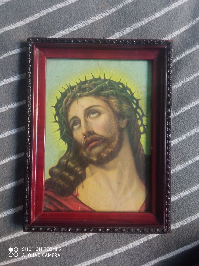 Obraz w ramce Jezusa Chrystusa Cierpiącego  - Ecce Homo
