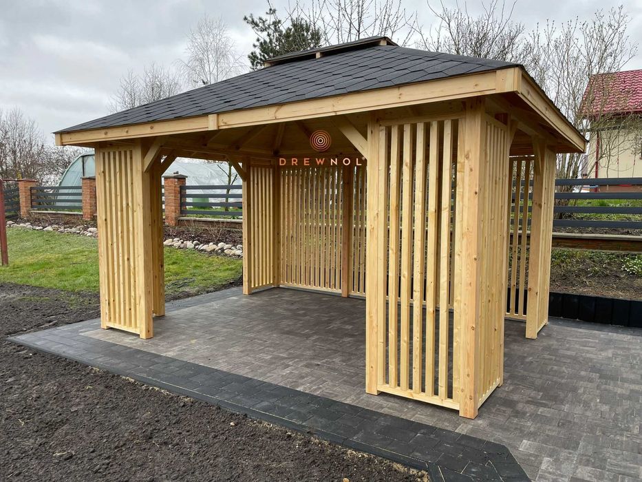 Altana ogrodowa, altanka, altany, wiaty, altanki, pergola, DREWNOL 3x5