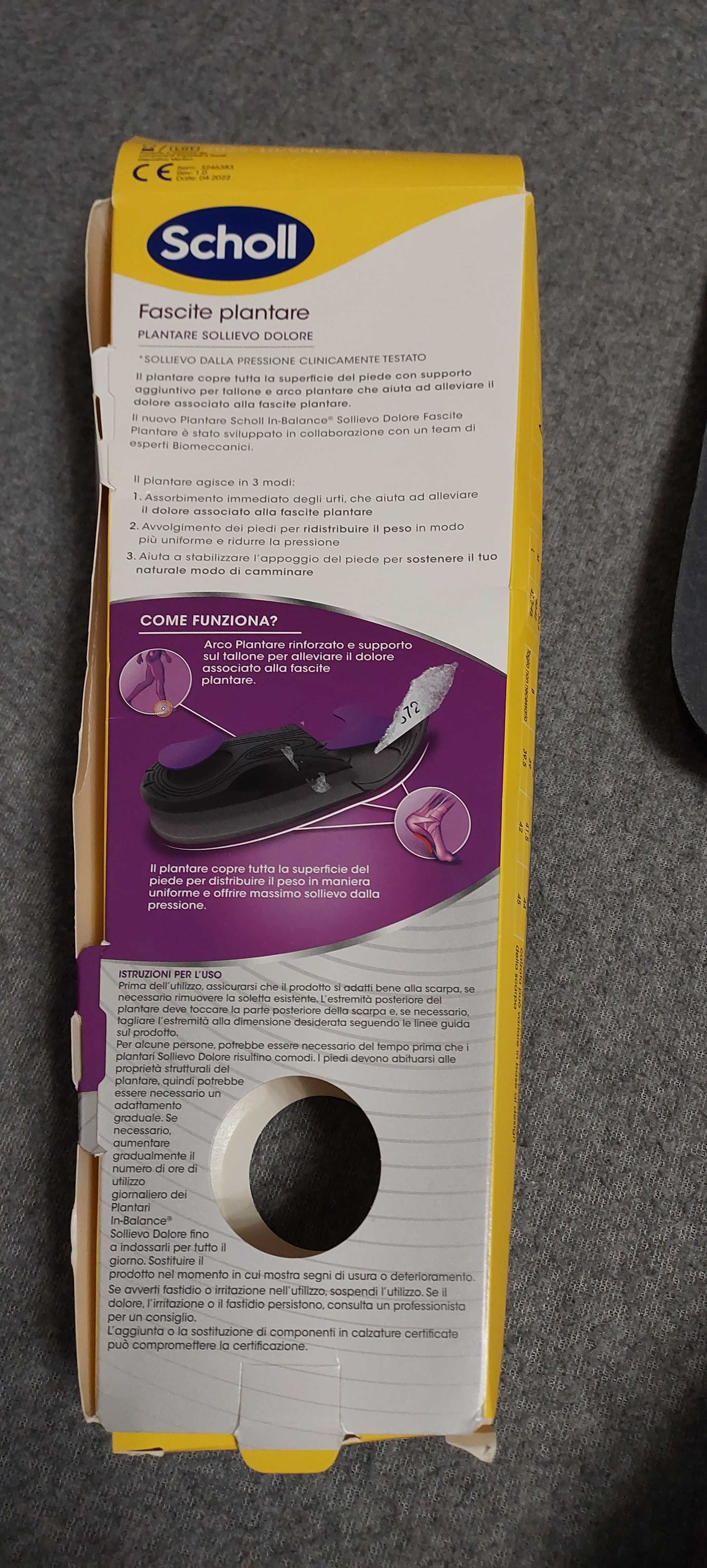 SCHOLL In-Balance Plantar Fasciitis 42,5-45
