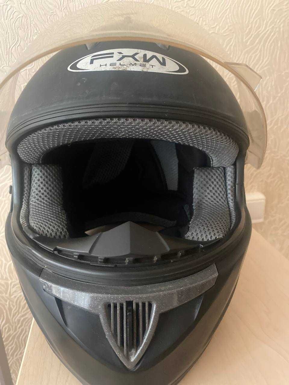 Шлем FXW HF-122  Чорний матовий розмір М