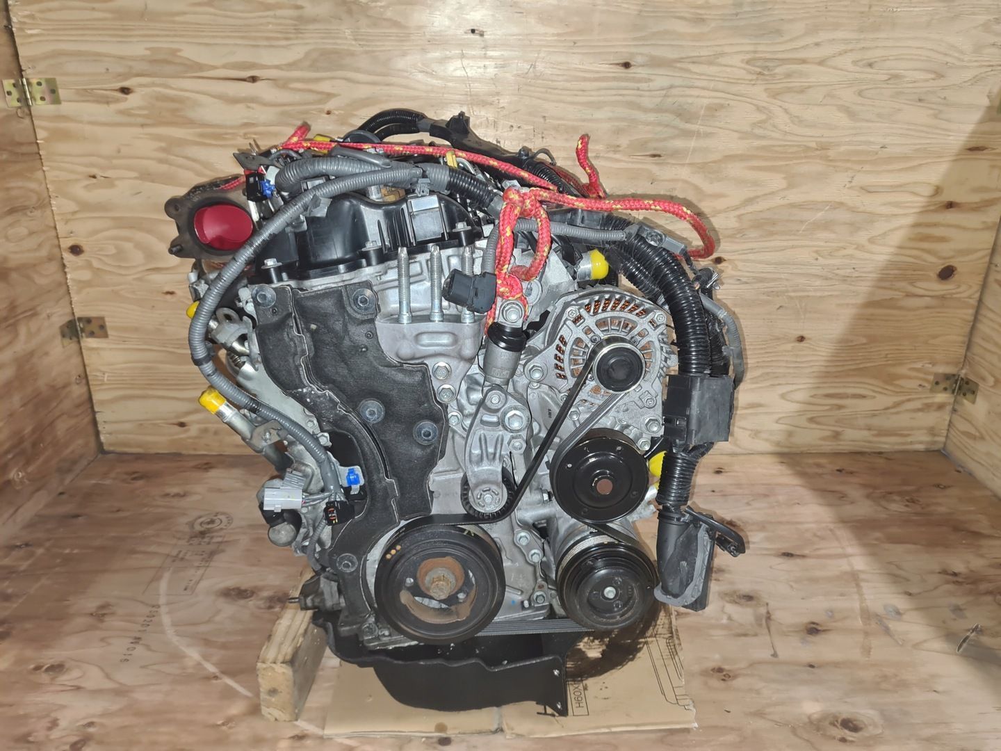 SILNIK MAZDA 6 CX5 CX9 2.2 SH01 12- KOMPLETNY SKYACTIV