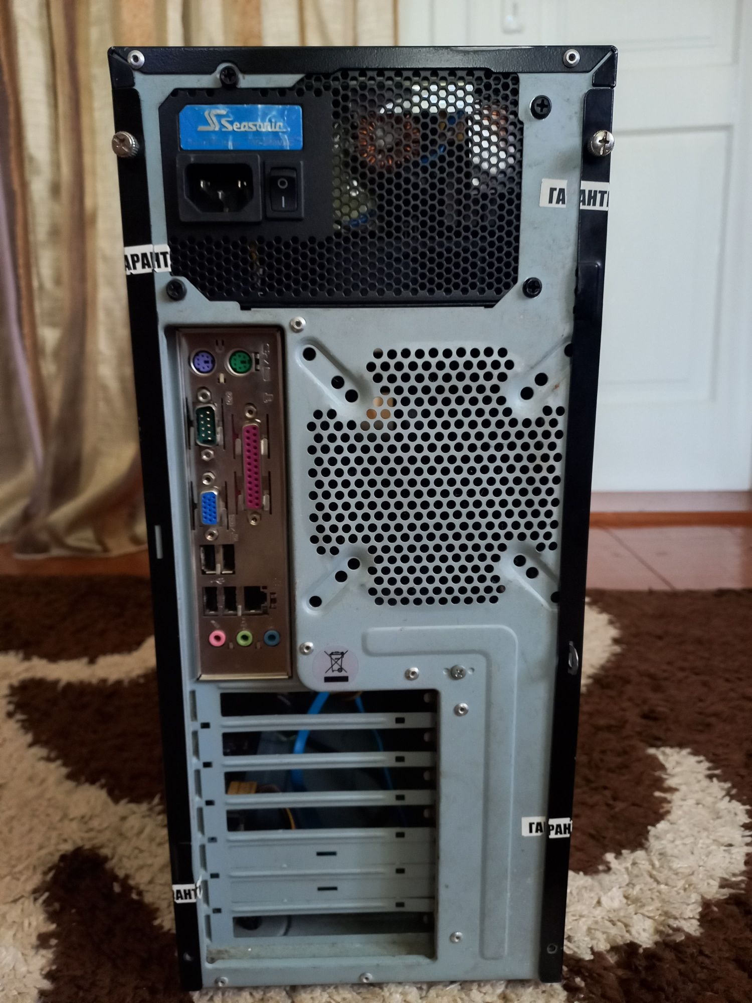 Xeon E5450, 8Gb RAM, Seasonic SSR-450RM. Системний блок.