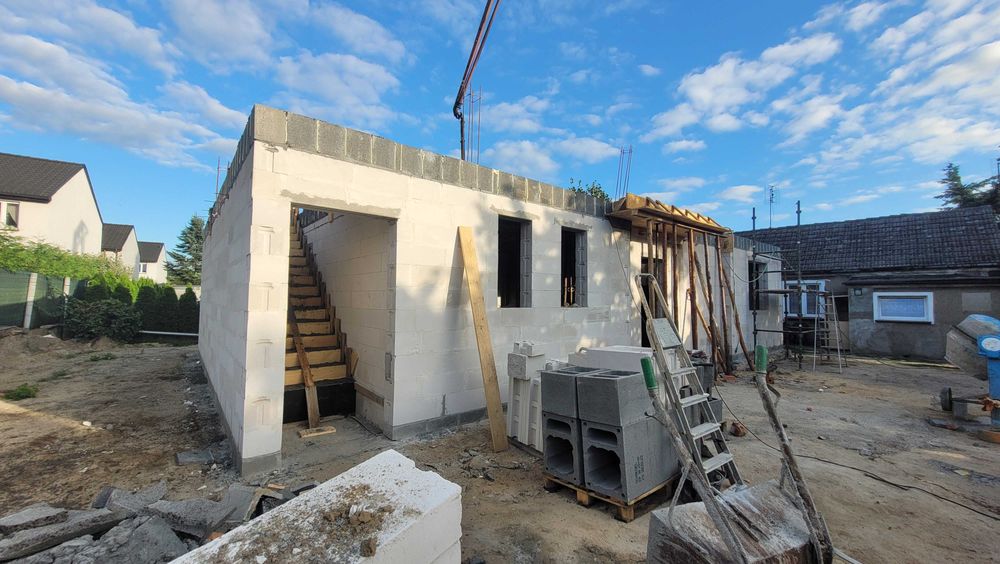 Budowa domów budowa domu stan SSO stan deweloperski