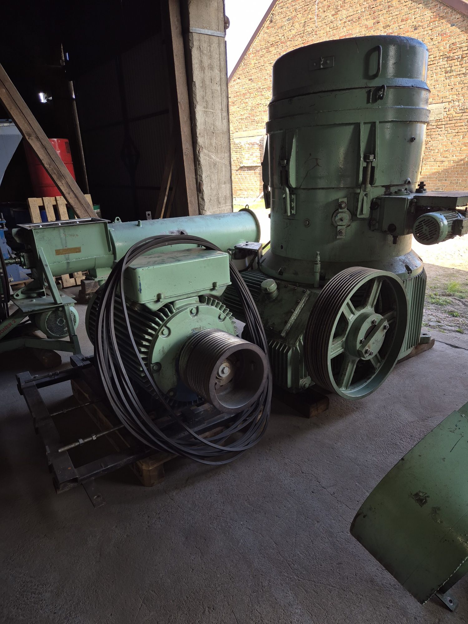 Granulator Kahl 40-1000, peleciarka 160 kW,  kondycjoner