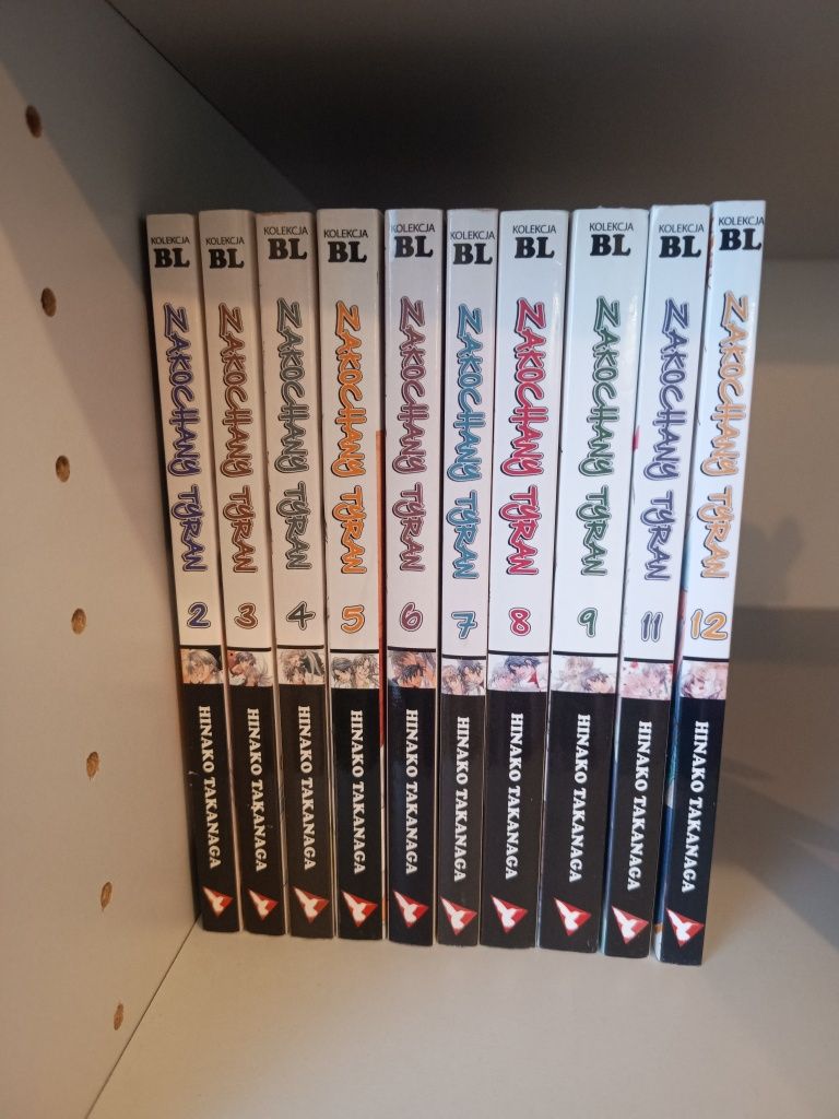 Zakochany tyran tomy 2-9 i 11-12