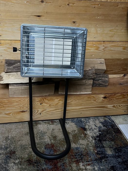 НАЙАКТУАЛЬНІШИЙ Керамічний Інфрачервонний Газовий Обігрівач на ніжках