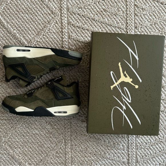 Jordan 4 Craft Olive