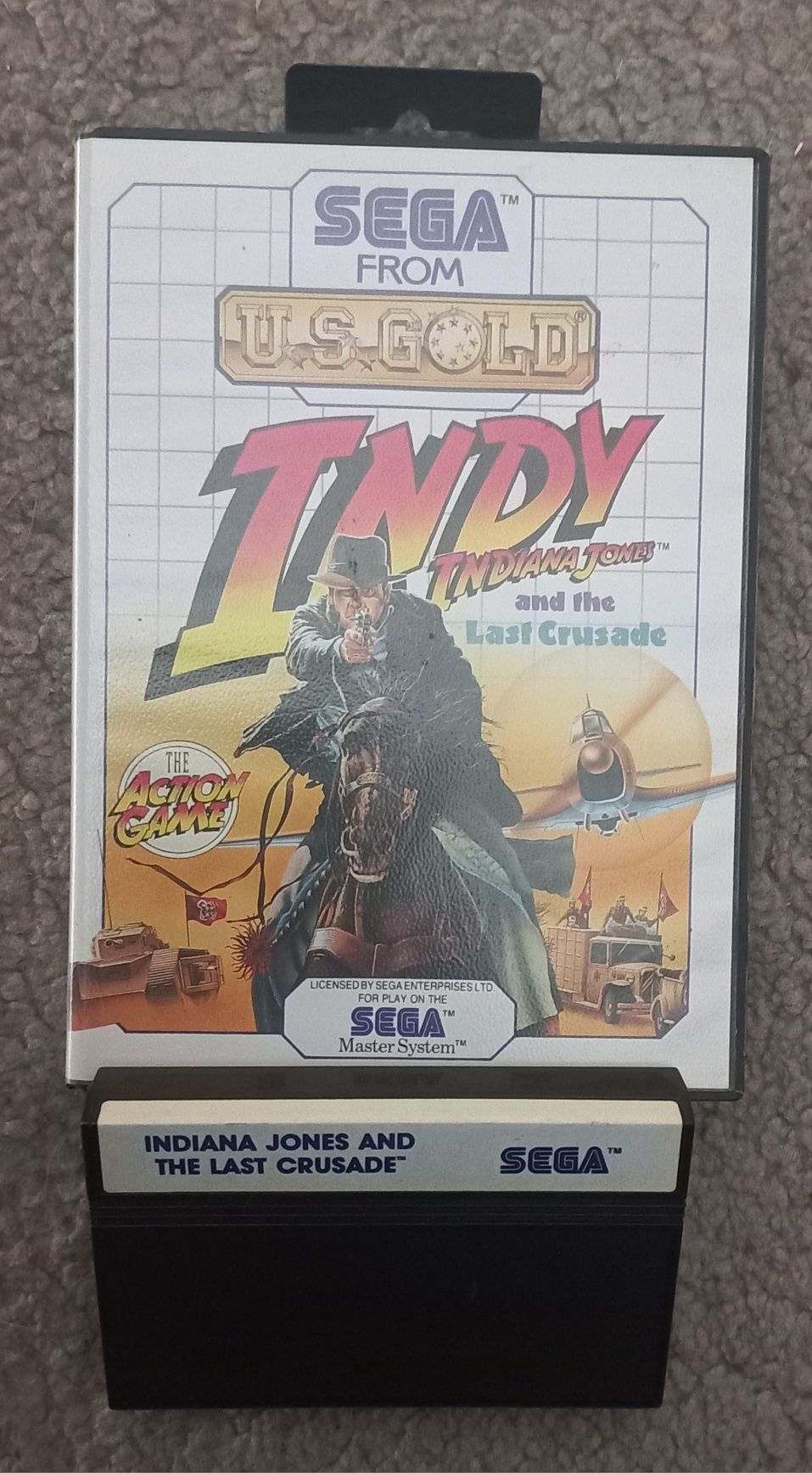 Master System Jogo Indiana Jones