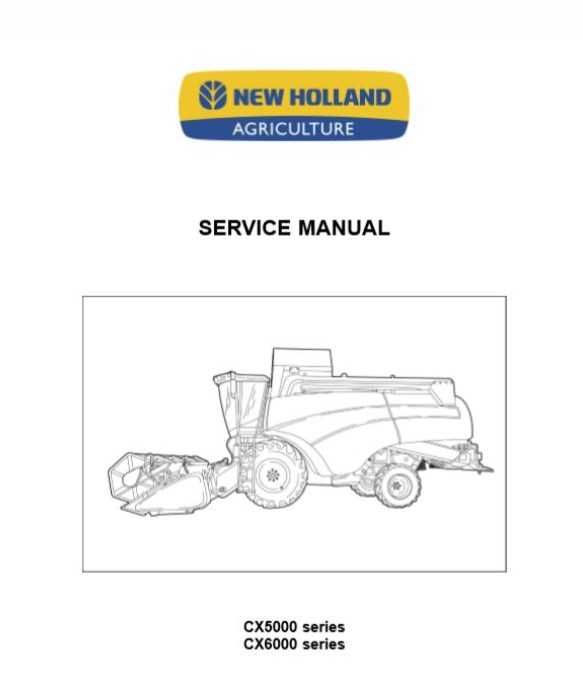Instrukcja napraw New Holland CX 5000, CX 6000  PL