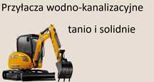 Przyłącza wodno-kanalizacyjne i serwis przydomowej oczyszczalni