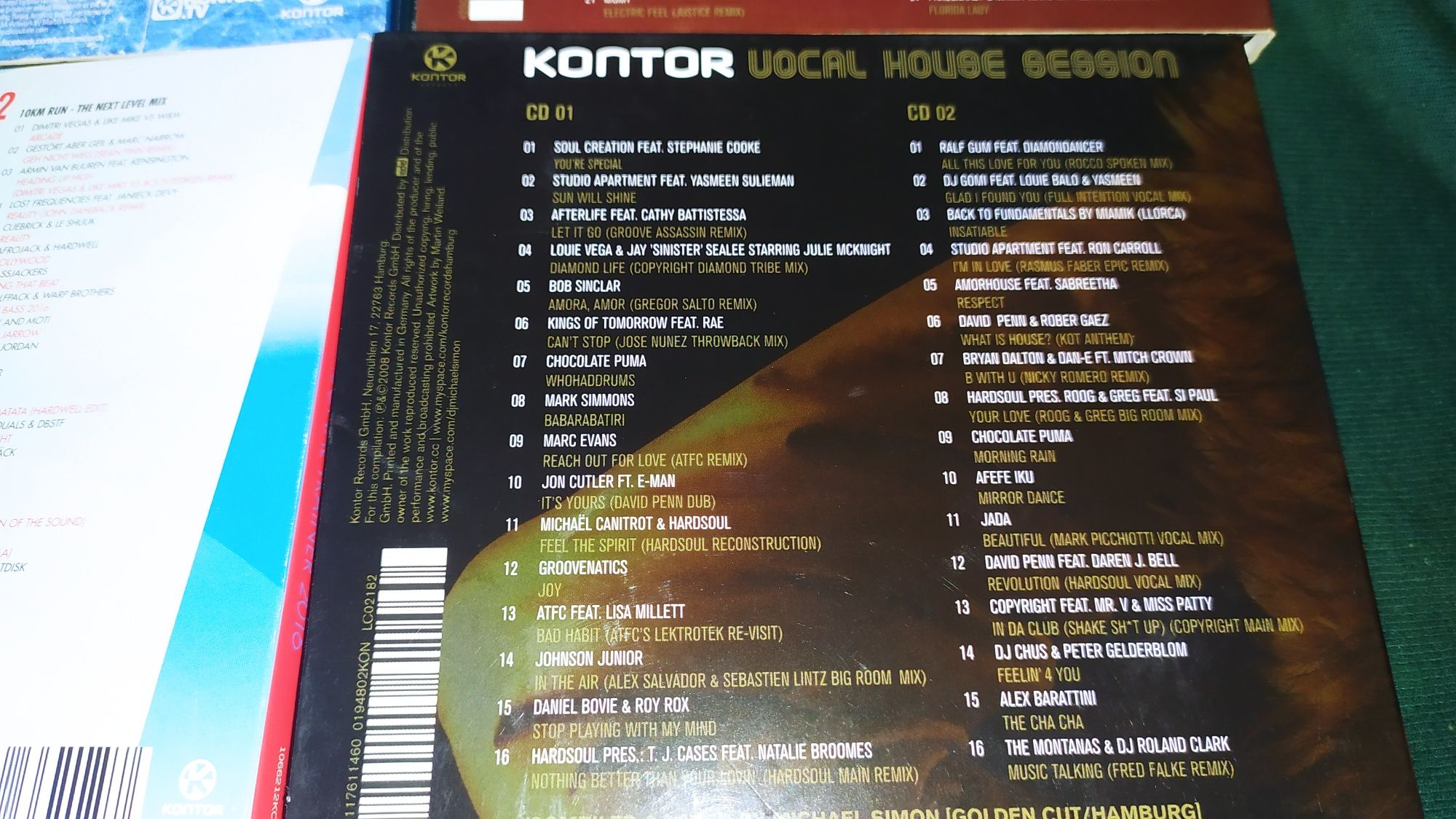 Kontor festival trance techno house zestaw 13 cd