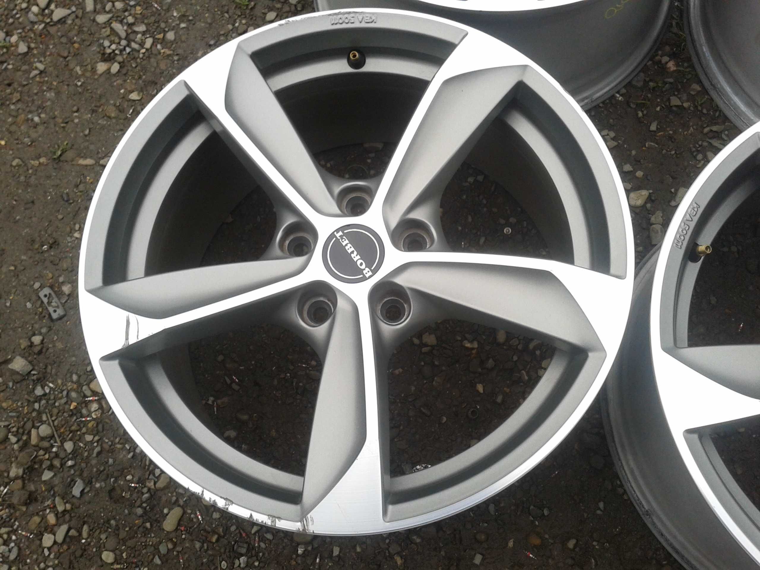 felgi r17 szare wklesle borbet 5x114,3 honda accord civic crv mielec