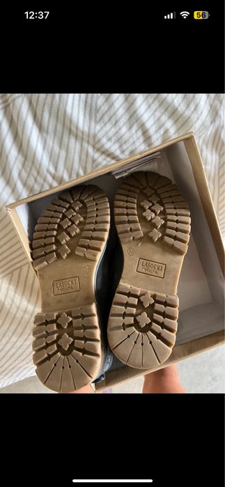 buty kozaki zimowe botki dla chłopca rozmiar 38 ocieplane lasocki ccc