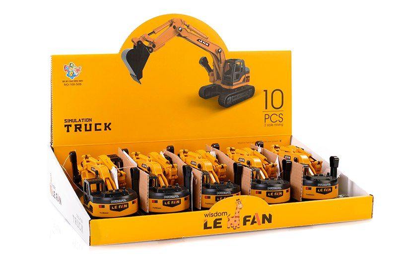 Auto pojazd budowlany koparka gąsienicowa ramię