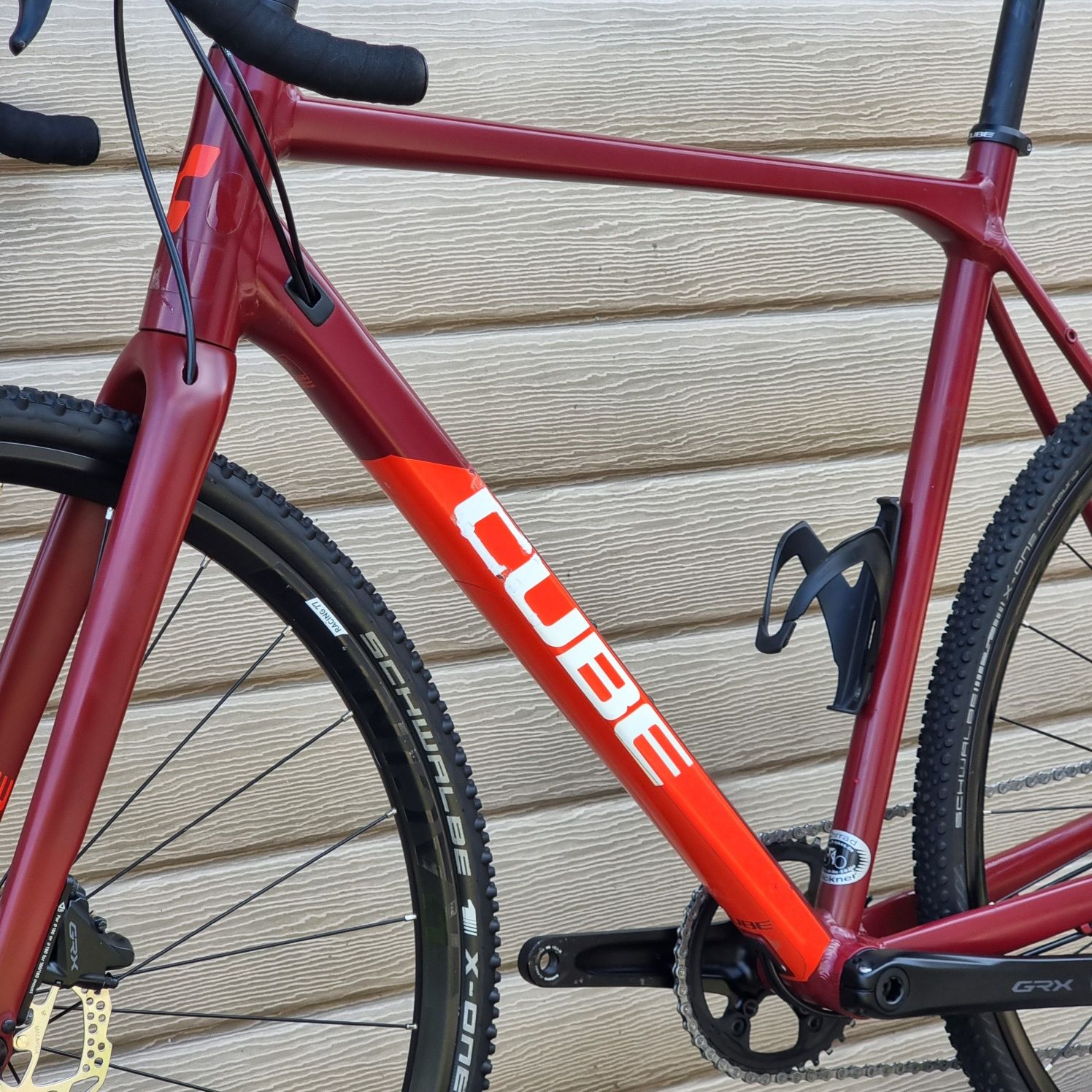 Вилка CARBON Shimano GRX 1X11 Проми Disc Гідра 
28 CUBE CROSS RACE SL