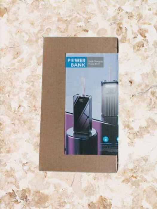 Павербанк 60000 mah 4xUSB з ліхтариком PowerBank фонарик Повербанк