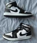 Buty Jordan 1 nike czarne nike air jordan 1 sneakers nowe buty sportow