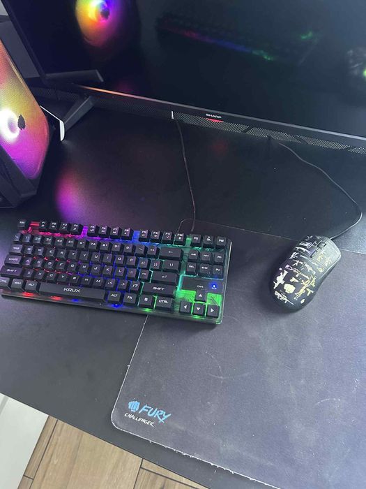 Komputer do gier / nauki – RX 580 + GRATISY (klawiatura,myszka]