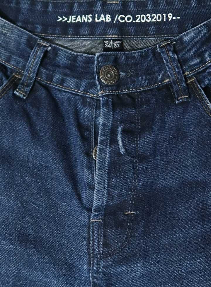 Chapter jeansy męskie długie spodnie Rozmiar 34/32 L premium granatowe