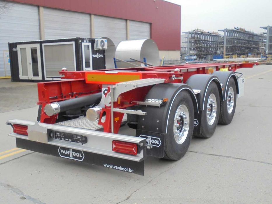 wynajmę naczepa pod tank kontener VAN HOOL