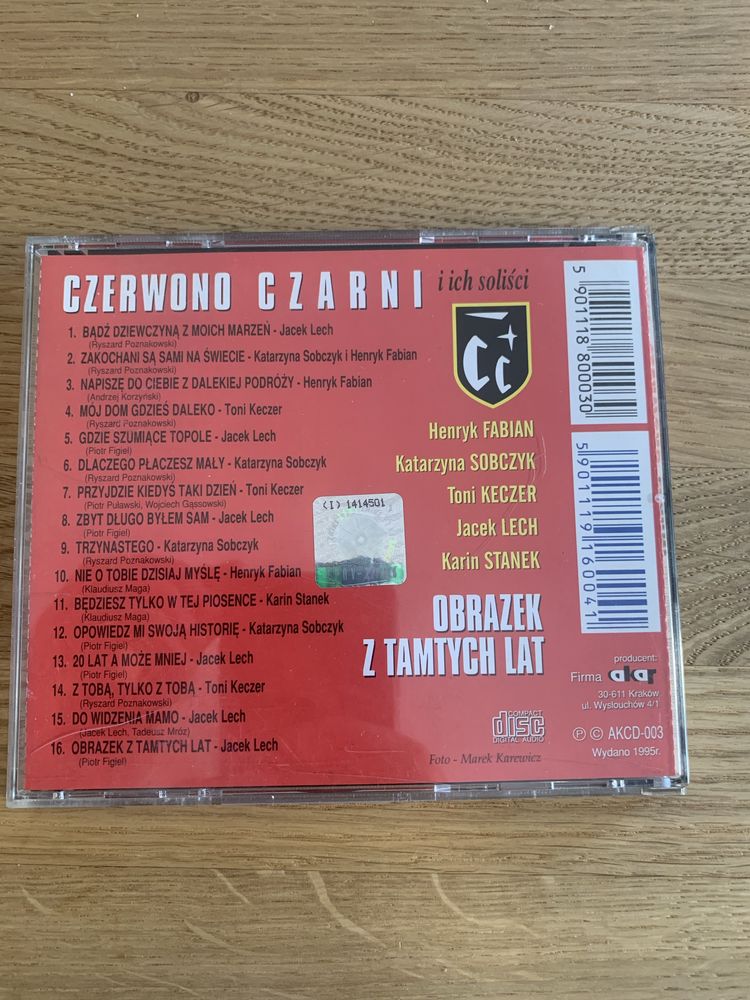 Czerwono Czarni płyta autorska Janusza Kondratowicza