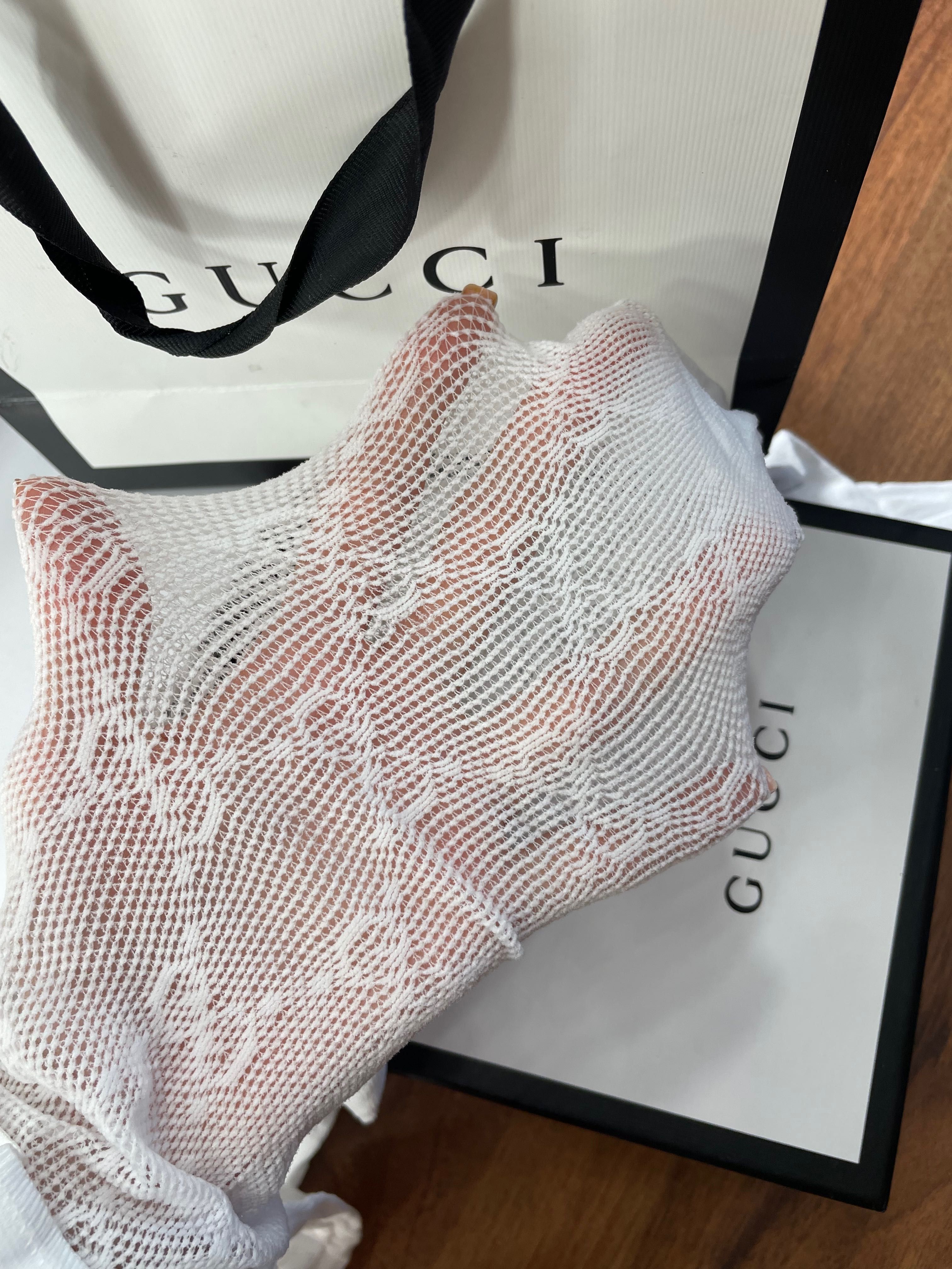 Колготки гучи белые гуччи Gucci брендовые с буквами