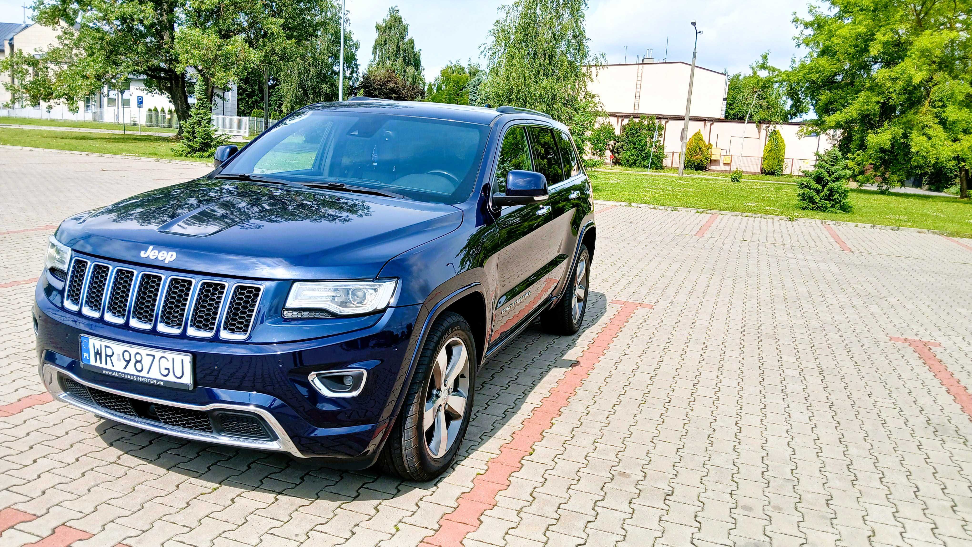 Jeep Grand Cherokee 3.0 CRD Overland  09/2015 sprowadzony - Niemcy